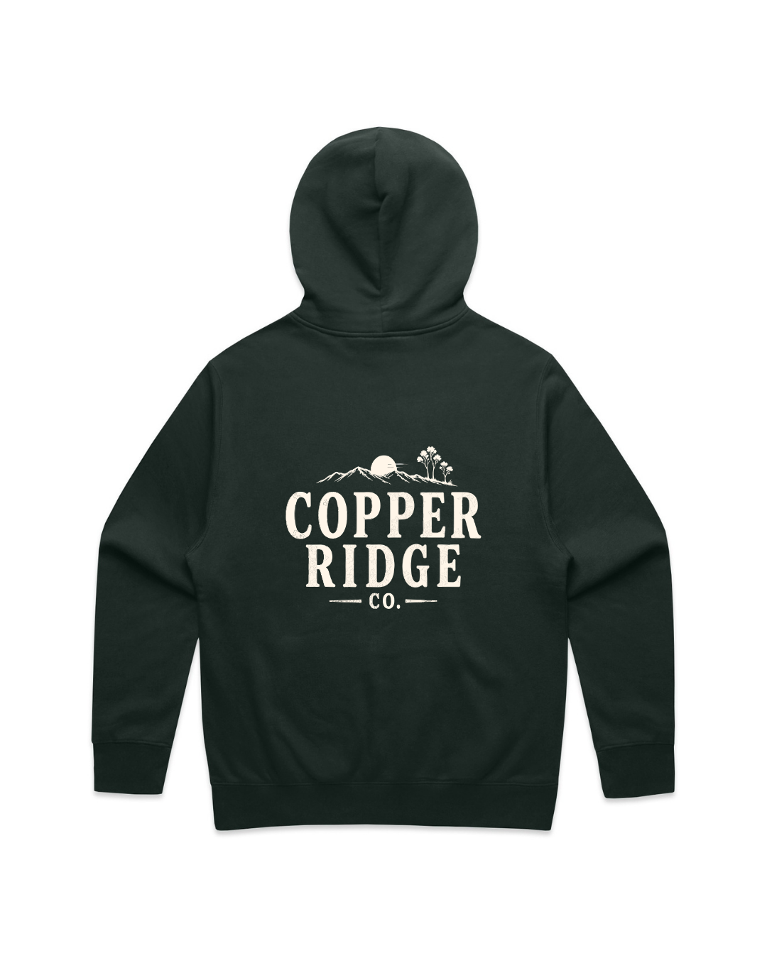 Men's Basic CR Hood - Pine Green