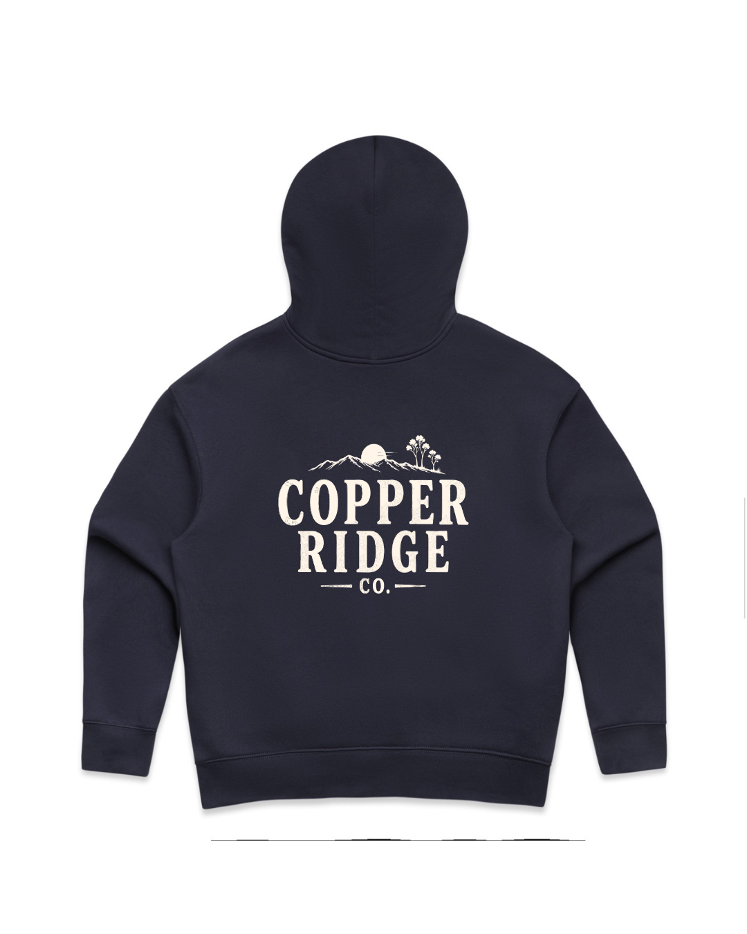 Women's Basic CR Hood - Ink Blue