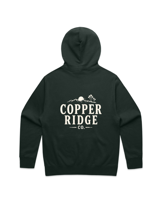 Men's Basic CR Hood - Pine Green