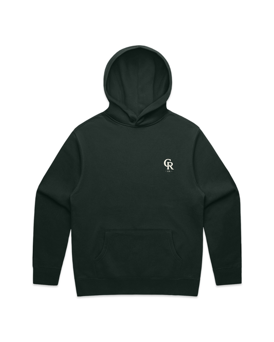 PRE ORDER - Men's Basic CR Hood - Pine Green